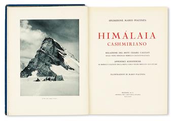 CALCIATI, CESARE. Spedizione Mario Piacenza: Himalaia Cashmiriano.  1930